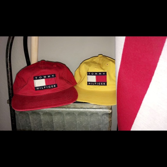SOLD! Tommy Hilfiger mcmlxxxv 90s Vintage Hats - Picture 2 of 8